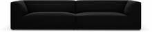 Diivan Micadoni Home Ruby Velvet, 302 x 93 x 69 cm, Salvador 19, must