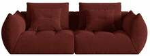 Mooduldiivan Micadoni Bloom 4S, 332 x 106 x 95 cm, City 56, punane