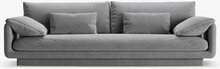 Diivan Micadoni Torino 4S, 250 x 103 x 89 cm, Casino Ash, helehall