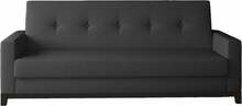 Diivan Nore Selene 19, 87 x 216 x 93 cm, must