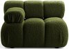 Mooduldiivan Micadoni Bellis Rolf 14, 94 x 94 x 70 cm, roheline, vasak