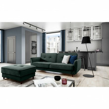 Diivan Nore Bellis Riviera 38, 90 x 220 x 83 cm, tumeroheline