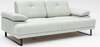 Diivanvoodi Hanah Home Mustang, 199 x 99 x 83 cm, valge