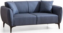 Diivan Hanah Home Belissimo, 180 x 95 x 67 cm, sinine