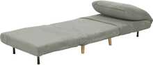 Sofa-voodi HOMCOM 2 in 1, 82 x 89 x 83 cm, reguleeritav kokkupandav madrats, hall