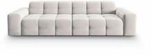 Diivan Micadoni Home Kendal Velvet 4-kohaline, 255 x 103 x 79 cm, Magic Velvet 2239, helehall