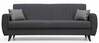Diivanvoodi Hanah Home Alkon, 214 x 77 x 86 cm, tumehall