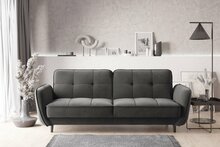 Diivan Nore Bellis Loco 06, 90 x 220 x 83 cm, tumehall