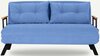 Diivanvoodi Hanah Home Sando, 2-kohaline, 78 x 133 x 78 cm, sinine
