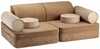 Diivan Wigiwama Toffee, 132 cm, pruun, velvet