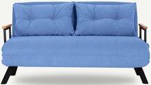 Diivanvoodi Hanah Home Sando, 2-kohaline, 78 x 133 x 78 cm, sinine