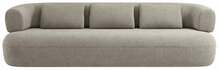Diivan Micadoni Jenny Boucle, 226 x 90 x 73 cm, 4-kohaline, helehall