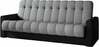 Diivanvoodi NORE Garett 05, 85 x 210 x 90 cm, hall/must