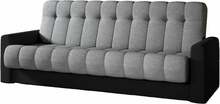 Diivanvoodi NORE Garett 05, 85 x 210 x 90 cm, hall/must