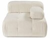 Mooduldiivan Atelier Del Sofa Doblo 1R, 105 x 100 x 80 cm, kreem, parem