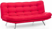 Diivanvoodi Hanah Home Misa, 100 x 200 x 104 cm, punane
