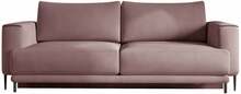Diivan NORE Dalia Velvetmat 24, 95 x 260 x 90 cm, roosa