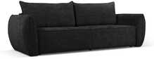 Diivanvoodi Micadoni Home Kaelle, 244 x 97 x 91 cm, Haga 19, must