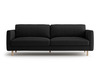 Diivan Micadoni Eden, 209 x 92 x 90 cm, 4-kohaline, must