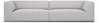 Diivan Micadoni Home Ruby, 302 x 93 x 69 cm, Ottawa 9, helehall, 4-kohaline