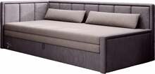 Diivan Eltap Fulgeo, 82 x 214 x 77 cm, roosa/vasak