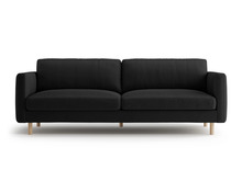 Diivan Micadoni Eden, 209 x 92 x 90 cm, 4-kohaline, must