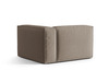 Moduldiivan Micadoni Home Nuria, 125 x 110 x 72 cm, soe hall, parem, 1 istekoht