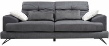 Diivan Hanah Home Frido 2 Seater, 185 x 100 x 92 cm, antratsiit