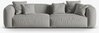 Mooduldiivan Micadoni Martina, 320 x 106 x 75 cm, Boston Light Grey, hall