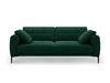 Sofa Micadoni Home Bemy, 230 x 102 x 86 cm, 4-kohaline, Bottle Green