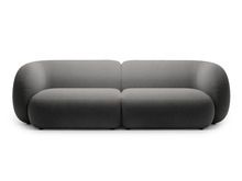 Mooduldiivan Micadoni Home Kate, 243 x 99 x 76 cm, 4-kohaline, tumehall