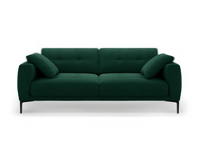 Sofa Micadoni Home Bemy, 230 x 102 x 86 cm, 4-kohaline, Bottle Green