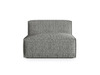 Mooduldiivan Micadoni Home Nuria, 110 x 100 x 72 cm, grafiit
