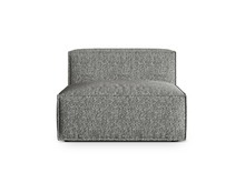 Mooduldiivan Micadoni Home Nuria, 110 x 100 x 72 cm, grafiit