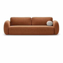 Sofa-bed Tonale Cosmopolitan Design, 262 cm, Eden 10, panipaigaga, punane telliskivi