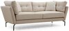Diivan Hanah Home Mapa, 214 x 90 x 84 cm, kreem