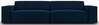 Diivan Micadoni Home Jodie 4-kohaline, 244 x 102 x 70 cm, Bluvel 86, tumesinine