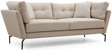 Diivan Hanah Home Mapa, 214 x 90 x 84 cm, kreem