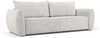Diivanvoodi Micadoni Home Kaelle, 244 x 97 x 91 cm, helehall, Haga 06
