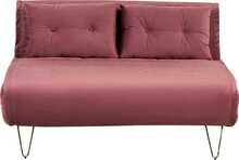 Diivanvoodi Beliani Vestfold, 80 x 130 x 81 cm, roosa