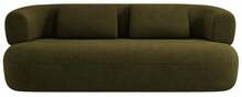 Diivan Micadoni Jenny Boucle, 178 x 90 x 73 cm, 3-kohaline, roheline