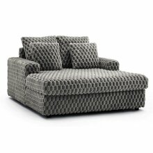 Tugitool Mebel Elite KOBEL, plüüs, hall, lahtikäiv, moodne