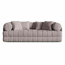 Lahklikäiv diivanvoodi Kemi Cosmopolitan Design, 206 cm, Coral 50, hallbeež