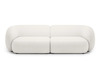 Mooduldiivan Micadoni Home Kate, 243 x 99 x 76 cm, 4-kohaline, valge