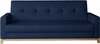 Diivan Nore Selene 05, 87 x 216 x 93 cm, tumesinine