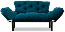 Diivanvoodi Hanah Home Nitta, 155 x 85 x 73 cm, türkiis