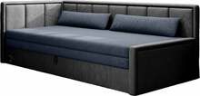 Diivan Eltap Fulgeo, 82 x 214 x 77 cm, tumesinine, vasak