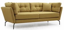 Diivan Hanah Home Mapa 3-kohaline, 214 x 90 x 84 cm, kollane