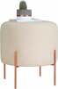 Tumba Hanah Home Copper 46, kreemjas/vask, 40 x 40 x 42 cm