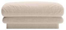 Puf Micadoni Home Torino, 80 x 80 x 41 cm, helebeež